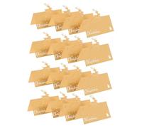 IMIKEYA 50pcs Hollow Reindeer Christmas Table Place Cards Compact Seating Cards for Wedding Dinner Holiday Party Tea Event Guest Name Table Setting