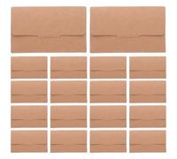 IMIKEYA 50pcs Key Card Sleeves Card Protector Sleeves Key Envelopes Khaki Paper Material Thick Tear-resistant Preventing Magnetic Strip Failure for Resorts and Apartment Buildings