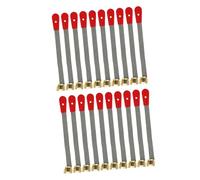 IMIKEYA 50pcs Piano Tuning Mute Kit with Premium Clips and Durable Straps Lightweight Piano Dribbling Rope for Easy Tuning and Fixing
