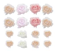 IMIKEYA 50pcs Plastic Nail Charms for Manicure 3d Dried Rose Flowers, Practical Nail Decoration Accessories for Home Use, Beautiful and Colourful Appearance