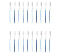 IMIKEYA 50pcs Portable Travel Toothbrushes Blue Soft Bristles Pp Material Long Serving Life Convenient Disposable Manual Toothbrush Bulk Pack for Family and Hotel Use
