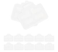 IMIKEYA 50PCS RJ45 Ethernet Port Dust Plugs White LAN Cable RJ45 Caps Protective Covers for Router Computer PC Network Connector Protection