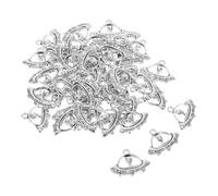 IMIKEYA 50pcs Themed Alloy Charms for Jewelry Making Unique Pendants for DIY Crafts Parties and Team Activities for Creative Projects and Group Workshops