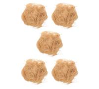 IMIKEYA 5pcs Bird Nest Refill Material Hummingbird Nests Bedding Safe and Chemicalfree Tanglefree Natural Raffia Fiber Easter Box Filling for Chicks and Parrots