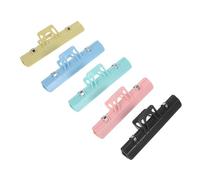IMIKEYA 5pcs Convenient Music Paper Holder Score Clamp Music Book Folder Score Clip Instrument Parts Piano Holder Random Style