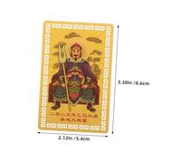 IMIKEYA 5pcs Feng Shui Amulet Cards Traditional Chinese Luck Protection Cards for Home Office Car Lightweight Portable Auspicious Blessing Charm for Wealth and Health Enhancement