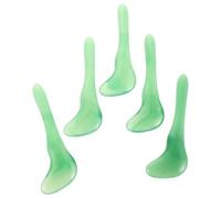 IMIKEYA 5pcs Guasha Massage Tool for Face and Neck, Resin Facial Massage Stick to Ease Muscle Tension and Promote Relaxation, for Home and Daily Self-Care Use
