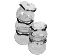 IMIKEYA 5pcs Mini Desktop Aquarium Mini Fish Tank Toy Diy Micro Landscape Fish Bowl Ornament for Dollhouse