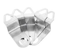 IMIKEYA 5pcs Silver Clock Movement Hanging Hooks Metal Replacement Parts for DIY Wall Clock Repair Kit Suitable for Home and Office Hardware