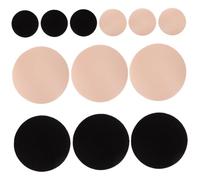 IMIKEYA 6 Pairs Small Reusable Cotton Nipple Covers Breastfeeding Pads for Women Breathable Invisible Breast Stickers Prevent Exposure Comfortable Fit