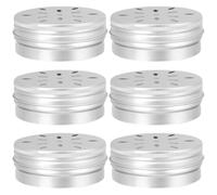IMIKEYA 6pcs Dog Scent Training Odor Boxes 80ml Premium Aluminum Stress Relief Holders for Professional Dog Scent Training and Agility Equipment
