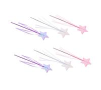 IMIKEYA 6pcs Fairy Wand Star Wand for Boys and Girls Boys and Girls Princess Toys Costumes Birthday Party Props