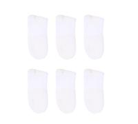 IMIKEYA 6pcs Pet Finger Toothbrush for Dogs and Cats, Cotton Material, Effective in Eliminating Bad Breath and Brightening Teeth, for Daily Oral Care