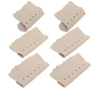 IMIKEYA 6pcs Pool Table Corner Miter Replacement Pockets with Artificial Leather Material, Easy Replacement and Comprehensive Coverage, for Family Game Room and Billiards Parties