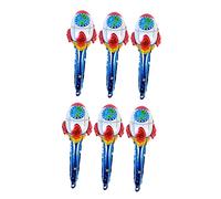 IMIKEYA 6pcs Space Theme Aluminum Foil Balloons for Birthday Party Decorations Cartoon Balloon Decoration for Outer Space Themed Events