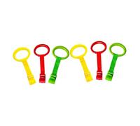 IMIKEYA 6pcs Standing Pull Tab Crib Pull Ring Made of Material Boy Girl Bed Hand Rings for Nursery Scenario Helps Stands