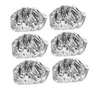 IMIKEYA 6Pcs Tin Foil Hair Mask Heat Caps for Deep Conditioning Salon Hair Care Steamer Hats with Elastic Bands Thermal Foil Heat Caps and Oil Treatment