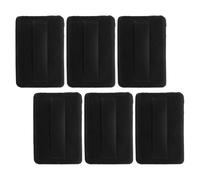 IMIKEYA 6pcs Ultra Thin Replacement Powder Puff Set Made of Soft Pu Leather and Crystal Velvet for Setting Powder Makeup and Facial Application, for Daily Beauty Routine