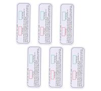 IMIKEYA 6PCS UVC UVA Test Cards Portable UV Detection Indicator Cards for Bearded Dragon Accessories and Indoor Testing