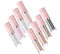 IMIKEYA 8-color Liquid Glitter Eyeshadow Set Sparkling Eye Shadow Stick for Highlighting and Brightening Waterproof Makeup Supplies for Skin Types
