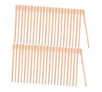 IMIKEYA 800pcs Wooden Wax Sticks for Hair Removal, Oval Flat Head Hard Wax Applicators, 88mm Face and Nose Waxing Sticks for Women, Single-Use Body and Eyebrow Waxing Rods