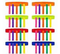IMIKEYA 8pcs Catch Tail Game Belts, Field Day Games Catching Training Equipment for Coordination and Teamwork, Interactive Tail Grab Belts for Kids Adults, School Activities