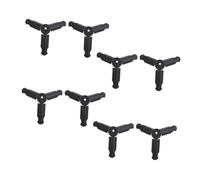 IMIKEYA 8PCS Foldable Phone Tripod Mini Desktop Stand and Selfie Clip, Multi-Angle Mobile Holder Compatible Action Cameras and Smartphones for Streaming and Video Shooting