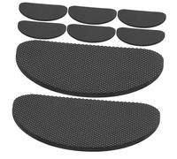 IMIKEYA 8PCS Non Slip Shoe Sole Bottom Protector Pads for High Heels Rubber Slip Front Foot Grip Reusable Shoe Sole Protectors with Adhesive Backing for Women Footwear