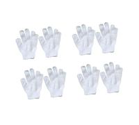IMIKEYA 8pcs Nylon Shower Gloves Children Bath Gloves Soft Colorful Bubble Design Long Time Use Removes Dead Skin Bathing Accessory for Boys and Girls