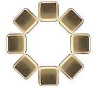 IMIKEYA 8pcs Whisky Ice Cubes Stones Reusable Wine Ice Cubes Stainless Steel Quick Cooling Easy to Wash for Whiskey Lovers at Home