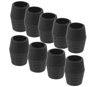 IMIKEYA 9pcs Rubber Guitar Stand Feet Pads Durable Tripod Foot Protectors for Stable Grip Easy Installation Floor Protection for Instruments for Stage and Home Use