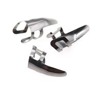 IMIKEYA 9Pcs Stainless Steel Guitar Finger Picks for Forefinger Durable Nail Plectrums for Bass Acoustic Electric Guitars Comfortable Ergonomic Design for Enhanced Control