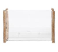 IMIKEYA Acrylic Chicken Feeding Container Automatic Food Feeder for Rutin Chicken Cage and Poultry Breeding Use