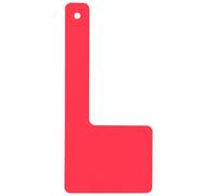 IMIKEYA Acrylic Small Mailbox Red Flag Replacement with Rotatable Signal for Universal Mailbox Accessories Sturdy Outdoor Mail Flag and Decoration