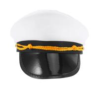 IMIKEYA Adjustable Sailor Captain's Hat for Nautical Theme Parties Beach Weddings Halloween Costumes and Cosplay Comfortable Fit for Head Stylish Design Great