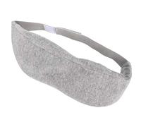 IMIKEYA Adjustable Sleep Eye Comfortable Blackout Eye Blindfold with 3D Memory Foam and Soft Fleece Material Blocks Out Light for Restful Sleep for Travel and Train