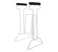 IMIKEYA Adjustable Sock Helper for Seniors with Extended Handle and Stable Sock Holder, Easy Dressing Aid to Reduce Fall Risks, Suitable for Wheelchair and Bed Use, Made of Iron, Foam,