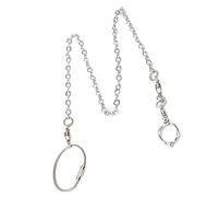 IMIKEYA Adjustable Stainless Steel Bird Harness Parrot Foot Chain Leash for Bird Training and Outdoor Use