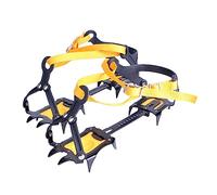 IMIKEYA Adjustable Tooth Manganese Hiking Crampons Ice Cleats for Boots and Shoes Lightweight for Snow Ice Mud Slush and Slippery Outdoor Conditions