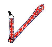 IMIKEYA Adjustable Ukulele Shoulder Strap Flag Design, Comfortable Polyester and Carbon Material, Labour-saving Feature, for Friends Learning Ukulele