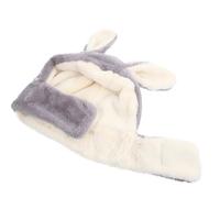 IMIKEYA Adorable Winter Ear Cover Warm Keeping Hat Plush Soft Plush Material Thicker Full Cover Design Winter Outdoor Rabbit Ear Style