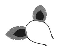 IMIKEYA Adorable Wolf Ear Headband Felt Animal Costume Accessory for Parties Festivals for Halloween Carnival Daily Wear Lightweight Easy to Wear Unique Teen
