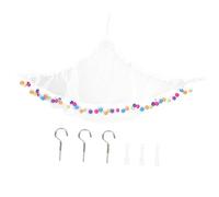 IMIKEYA Animal Toy Hammock Mesh Balls for Boys and Girls Stuffed Animal Storage Organizer Corner Net for Toys Nursery Decor for Boys Wall Corner Net Holder