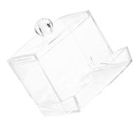 IMIKEYA Automatic Feeder Spill-proof Bird Feeder Rutin Chicken Acrylic Food Container with Tray underneath Easy Installation for Poultry and Pet Breeding
