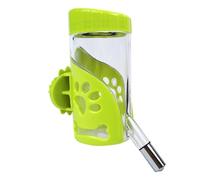IMIKEYA Automatic Pet Dog Water Feeder for Small Dogs and Cats with Drinking Nozzle 350ml Hanging Water Dispenser Plastic Material, Easy Cleaning, for Home Use