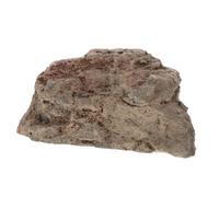 IMIKEYA Avoid Caves Grey Rock Hide Lizard Tortoise Enclosure Accessories Arborial Hide Reptile Terrarium Resin Hiding Cave