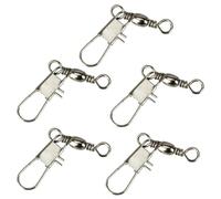 IMIKEYA B Type Offset Fishing Hooks Sturdy Long Time Use Fish Tackle 50pcs Made of High-carbon Steel in Silver Colour to Increase the Chance of Catching Fish for Bass Fishing and Trout