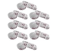 IMIKEYA Baking Cups and Practical Use 200pcs Coated Oiled Paper White with Easy to Demould Feature and Boat Shape for Cupcake Liners for Cake Shops and Grocery Stores