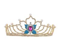 IMIKEYA Banquet Crown Headband for Wedding Bridesmaid Exaggerated Retro Tiara Women's Formal Costume Accessory for Tea Party Dress