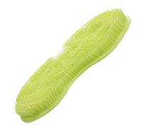 IMIKEYA Bathroom Foot Massage Pad with Suction Back Scrubber Non-Skid TPR Material Body Caring Foot Scrubber for Shower and Bath Use, Light Green Pad for Relaxation and Exfoliation
